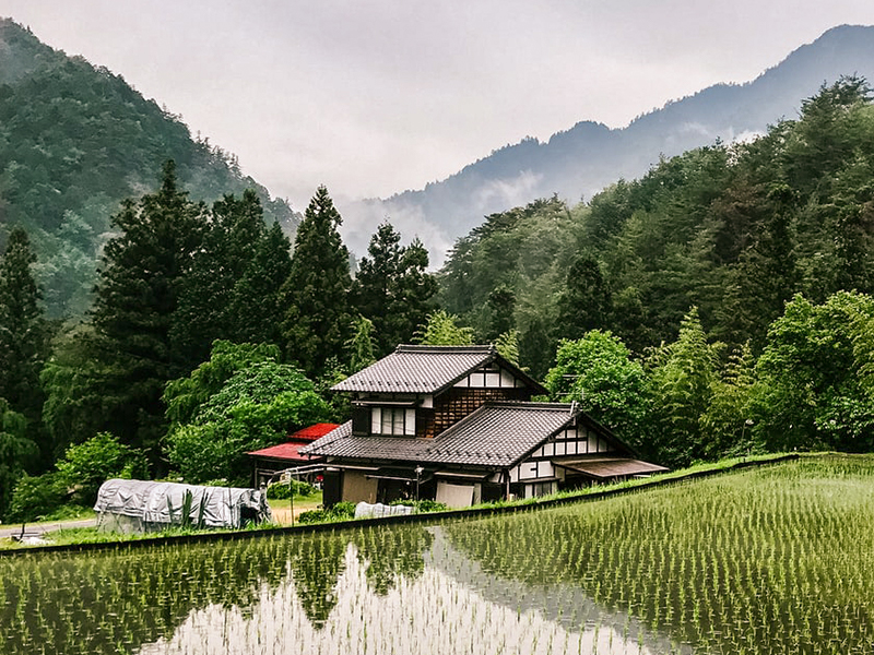 Une maison au pays du Soleil Levant